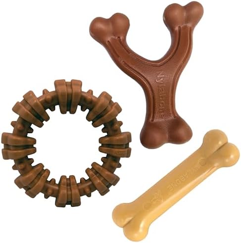 Nylabone Power Chew Customer Favorites Dog Chew Toys, 3 Count, Small