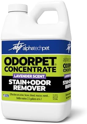 ATP OdorPet Concentrated Stain and Odor Remover, Lavender Scent, 64 Fl Oz