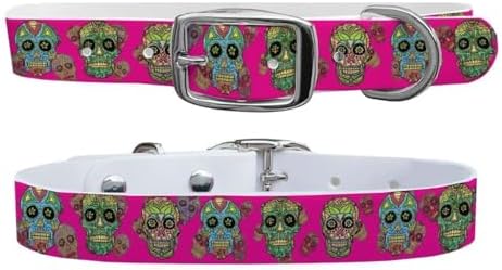 Personalized Dog Collar – Waterproof, Odor Proof & Durable – Custom Name & Phone Number – Adjustable Sizes S to XL – 150+ Stylish Designs, Washable, Adventure-Ready