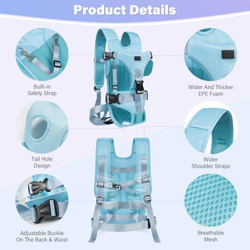 YUDODO Front Pet Carrier Backpack for Small Dog, Legs Out Dog Chest Carrier