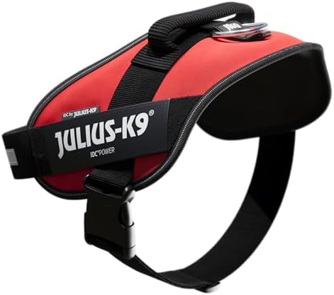 Julius-K9, 16IDC-R-2, IDC Powerharness, Dog Harness, Size: 2, Red