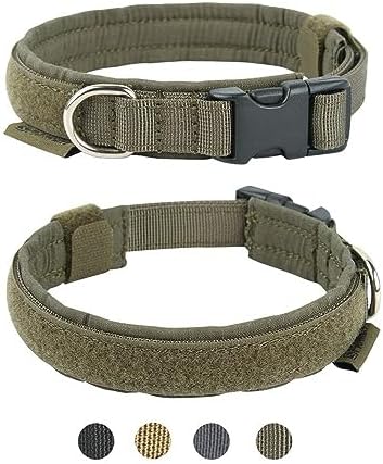 EXCELLENT ELITE SPANKER Military Nylon Small Puppy Dog Collar with Padded