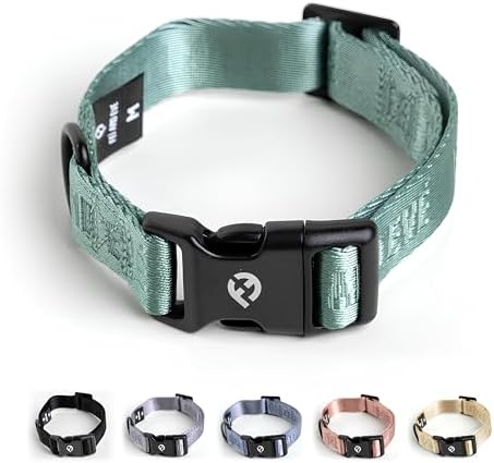 Fei & Eve Classic Dog Collar, Soft & Fur-Friendly
