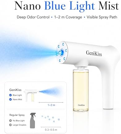 Nano Blue Light Deodorizer Spray Refill Pet & Home Odor Eliminator