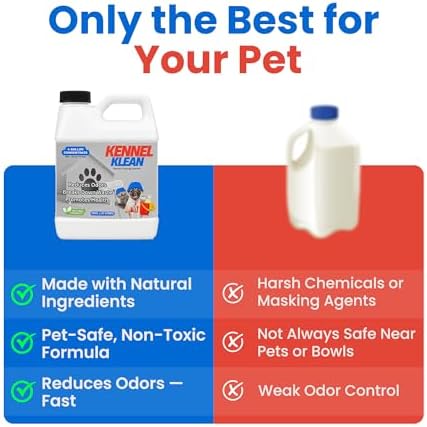 Kennel Klean - Dog Kennel Cleaner I 4 Gallon Mix I Natural Refresher for Dogs & Cats l Strong concentrate! All Natural. (16 oz)