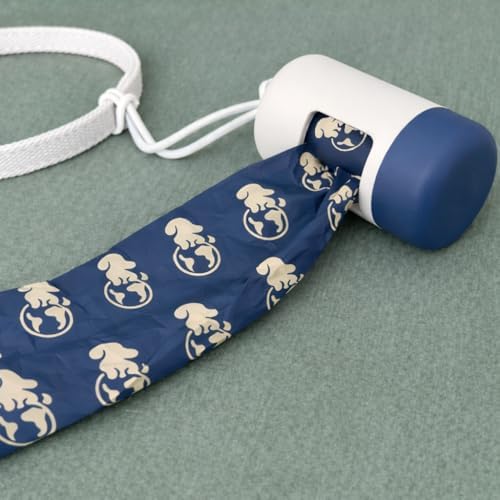 Dog Poop Bag Holder & Dispenser [2-Pack] +30 Extra-Thick Waste Bags