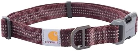 Carhartt Nylon Dog Collar Deep Wine M