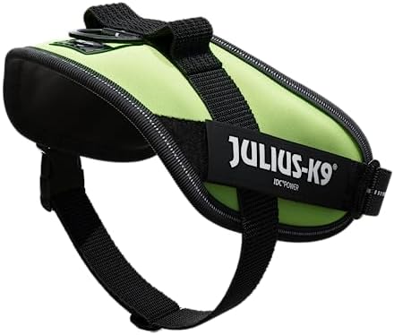 Julius-K9, 16IDC-NE-4, IDC Powerharness, Dog Harness, Size: 4, Neon Green