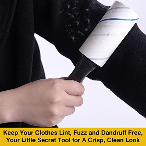 Extra Sticky Lint Rollers for Pet Hair, 450 Sheets, 5 Packs