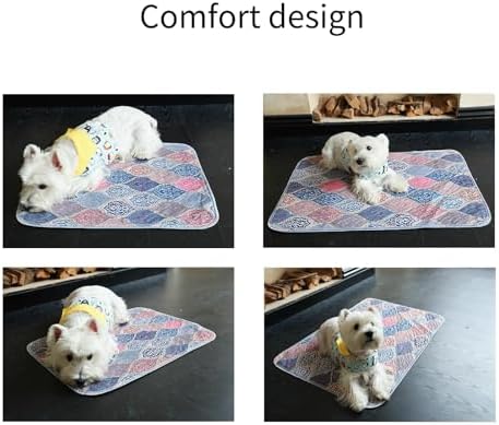 Reusable Puppy Pee Pads, Super Absorbent, Waterproof and Leak Proof, Bottom Anti Slip, Washable, Puppy Toilet Training pad. Suitable for Small to Medium-Sized Dogs (72*72inch(1pieces))