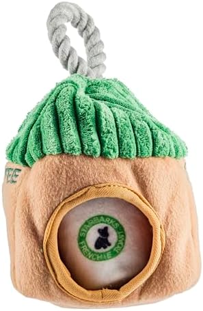 Haute Diggity Dog Starbarks Coffee House Puzzle + 2 Plush Squeaky Dog Toys