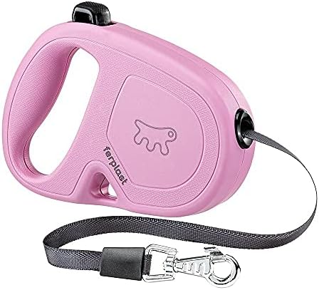 Retractable Leash for Medium Dogs Flippy ONE Tape S, extendable Tape, 4 m, max 15 kg, Pink