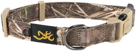 Browning Classic Webbing Camo Collar, Medium, 1 x 14-20in Rt Max 7