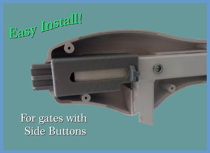 Baby or Pet Gate Replacement Latch for Select Regalo, Carlson and Frisco Brands (Model B)