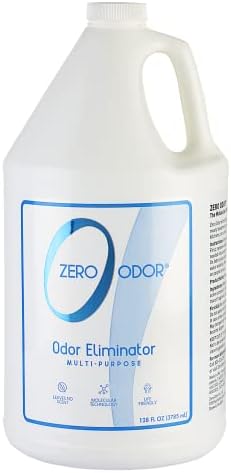 Zero Odor Multi-Purpose Odor Eliminator, Fabric & Room Deodorizer, 128 oz