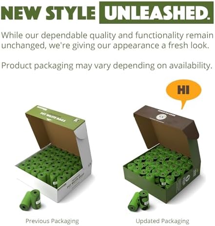 Doggy Do Good - Dog Poop Bags, Unscented, Leak-Proof Standard Size, 360-Pcs