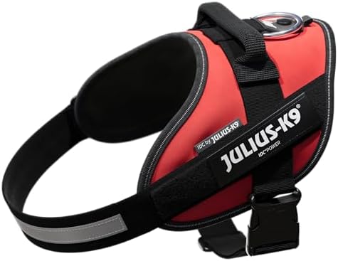 Julius-K9, 16IDC-R-0, IDC Powerharness, Dog Harness, Size: 0, Red