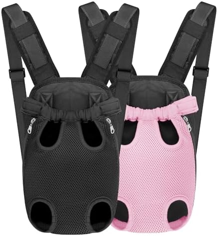YUDODO Pet Dog Carrier Backpack Adjustable Front Carrier for Small Dog Cat