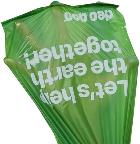 Dog Poop Bags with Handles, 300 Bags, Large Size, Unscented