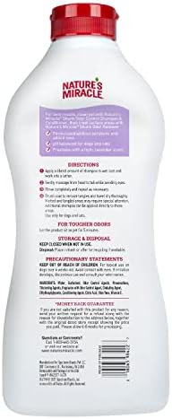 Nature's Miracle Skunk Odor Control Shampoo & Conditioner, 32 oz (Pack of 12)