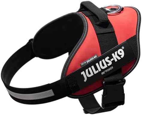 Julius-K9, 16IDC-R-2, IDC Powerharness, Dog Harness, Size: 2, Red