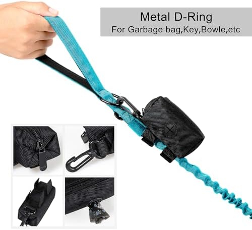 Tactical Dog Collar and Leash Set with Handle for Large Dogs