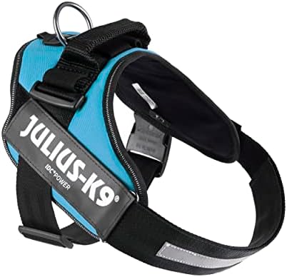 Julius-K9, 16IDC-AM-1, IDC Powerharness, Dog Harness, Size: 1, Aquamarine