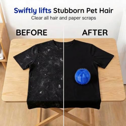 Pet Hair Remover for Laundry (Large Blue)