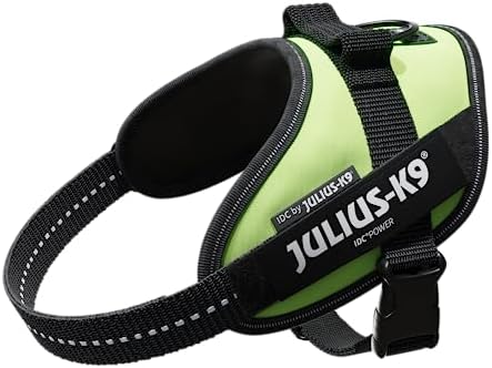 Julius-K9, 16IDC-NE-4, IDC Powerharness, Dog Harness, Size: 4, Neon Green