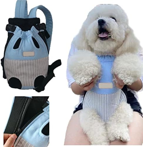 Dogs Cat Backpack Carriers for Small Dogs Frenchie Dog Yorkie Bags for Traveling Carrier for Puppy (Large(9-12lbs), A)