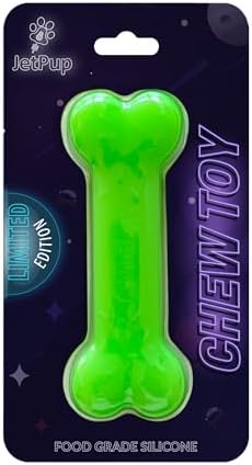 Pup Chew Toy - Bone - Human Grade Chew Toy - Human Pup Play - 100% Food Grade Silicone - (Galactic Green* Limited Edition)