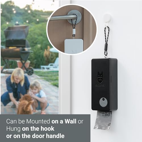 SVD.PET Dog Poop Bag Dispenser, Wall Mount Pet Waste Bag Dispenser Station
