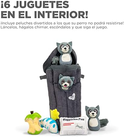 Outward Hound Hide A Raccoon Plush Dog Toy Puzzle