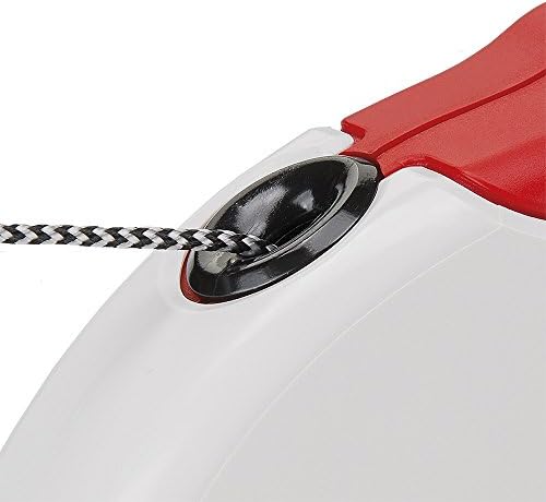 Ferplast Retractable Dog Lead Extendable Dog Leash Amigo Cord MINI, Retractable Cord, 3 m, Max 12 kg, Red