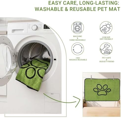Reusable Washable Dog Pee Pads, Leakproof Puppy Pad（24"x 36"