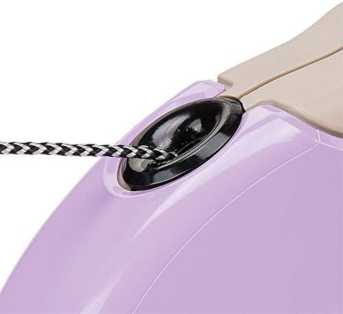 Ferplast Retractable Dog Lead Extendable Dog Leash Amigo Cord MINI, Retractable Cord, 3 m, Max 12 kg, Lilac