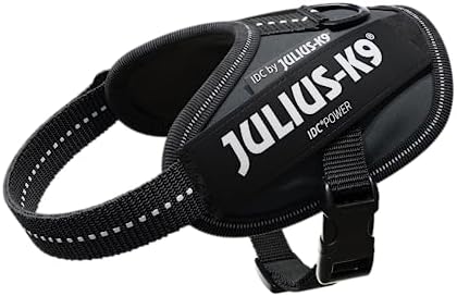 Julius-K9, 16IDC-ANT-B2, IDC Powerharness, Dog Harness, Size: Baby 2, Anthracite