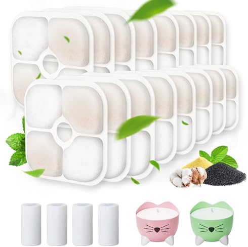 Cat Water Fountain Filter Replacement for PIXI Pet Water Fountain