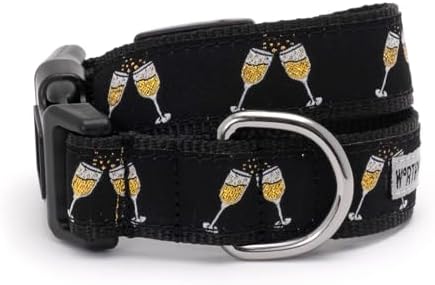 THE WORTHY DOG Summer Print, Adjustable Dog Collar, Small Dogs, Celebration