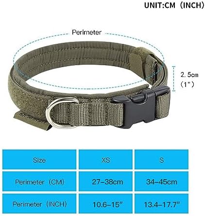 EXCELLENT ELITE SPANKER Military Nylon Small Puppy Dog Collar with Padded
