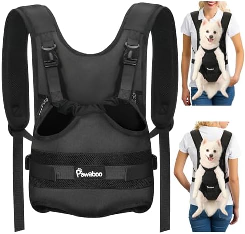 Pawaboo Pet Front Carrier Backpacks for Small Medium Dogs