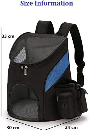 ETOPARS Pet Carrier Backpacks, Bag Carrier Pet Outdoor Backpack, Dog Travel Bag for Walking Hiking Bike and Motorcycle
