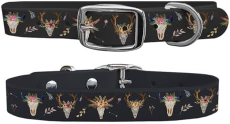 Personalized Dog Collar – Waterproof, Odor Proof & Durable – Custom Name & Phone Number – Adjustable Sizes S to XL – 150+ Stylish Designs, Washable, Adventure-Ready