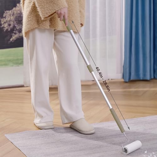 7.9" Large Lint Rollers for Pet Hair,Long Handled Extra Sticky