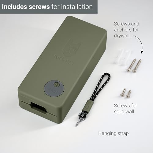 SVD.PET Dog Poop Bag Dispenser, Wall Mount Pet Waste Bag Dispenser Station