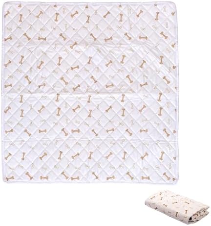 Meow&Woof Reusable Puppy Pads - Washable Pee Pads for Dogs 100% Waterproof Square Playpen Mat, Super Absorbent and Durable Reusable Pee Pads for Dogs 36 Inch 1 Pack