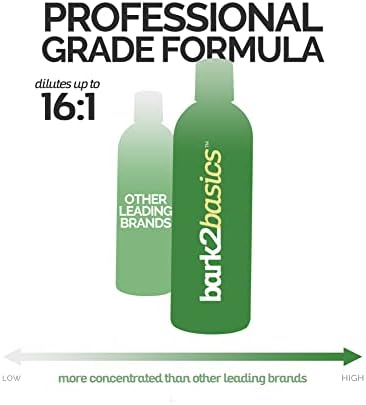 Bark2Basics Oatmeal Dog Shampoo and Conditioner 2 in 1 Bundle, 16 oz - Natural Colloidal Oatmeal, Professional Grade, Coconut Scent, Moisturizes Dry Itchy Sensitive Skin, 16:1 Concentrated