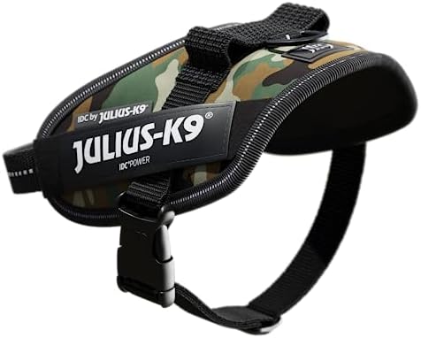 Julius-K9, 16IDC-C-MM, IDC Powerharness, Dog Harness, Size: Mini-Mini, Camouflage