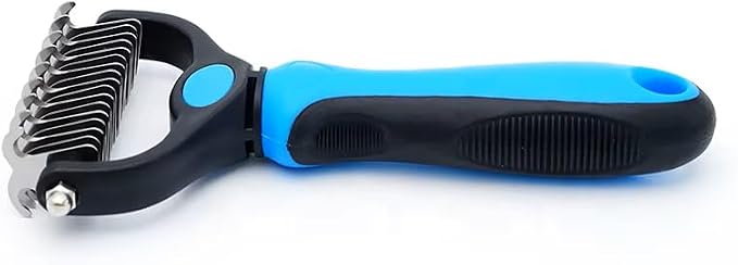 Pet Grooming Brush & Pet Hair Remover Glove Bundle | Keep your pet looking great and your home cleaner with the AJJT Pet Grooming Brush & Hair Removal Glove Bundle.