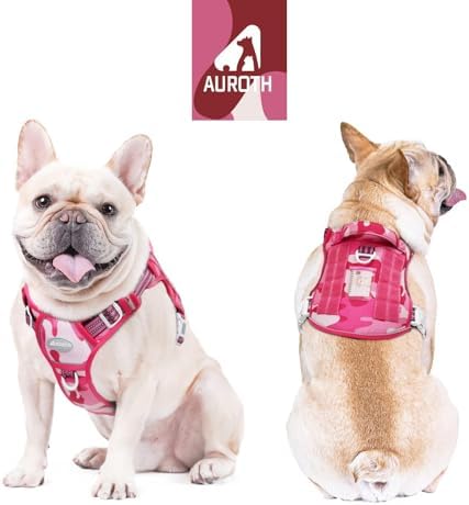 AUROTH Tactical Dog Harness for Extra Large Dogs, Heavy Duty No Pull Vest